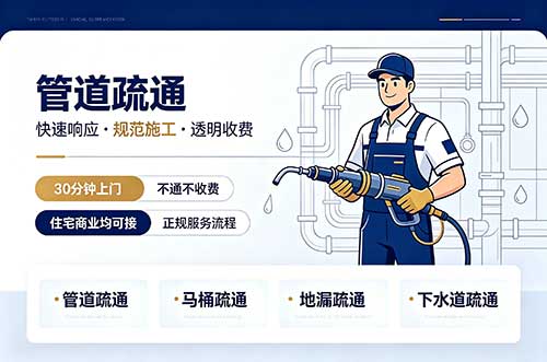 松滋管道疏通