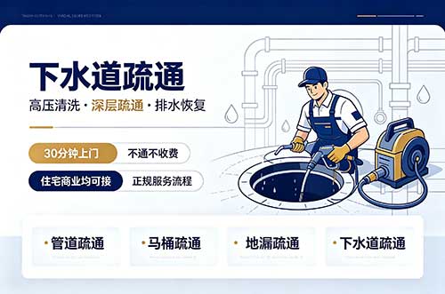 松滋下水道疏通